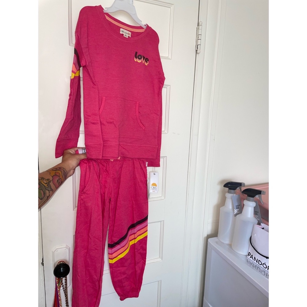 C&C California kids sweat suit